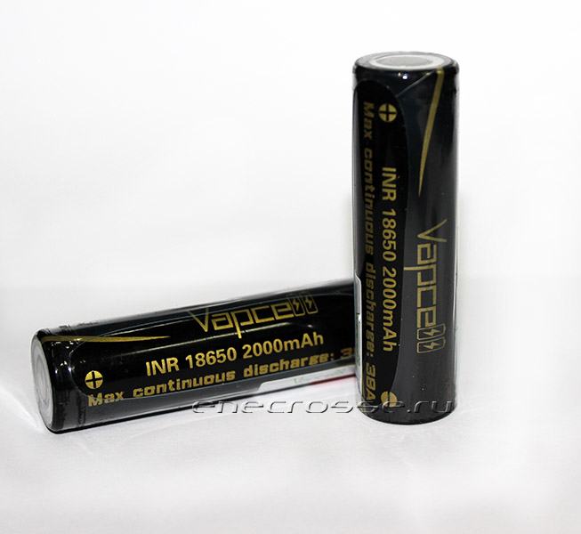 Vapcell INR18650 2000mah 38A (цена за 1шт)