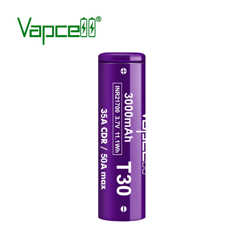 Vapcell INR21700 T30 35/50A 3000mAh 3,6/4,2V