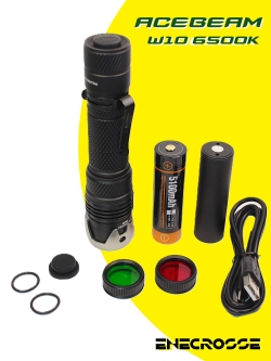 Acebeam W10 Throw 6500K/250lm/1000m