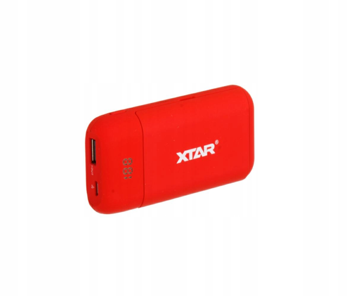 XTAR PB2 ЗУ+Powerbank (красный)