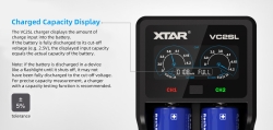 Зарядное устройство XTAR VC2SL (для 1-2 Li-Ion/Ni-Mh от 31 до 77 мм)