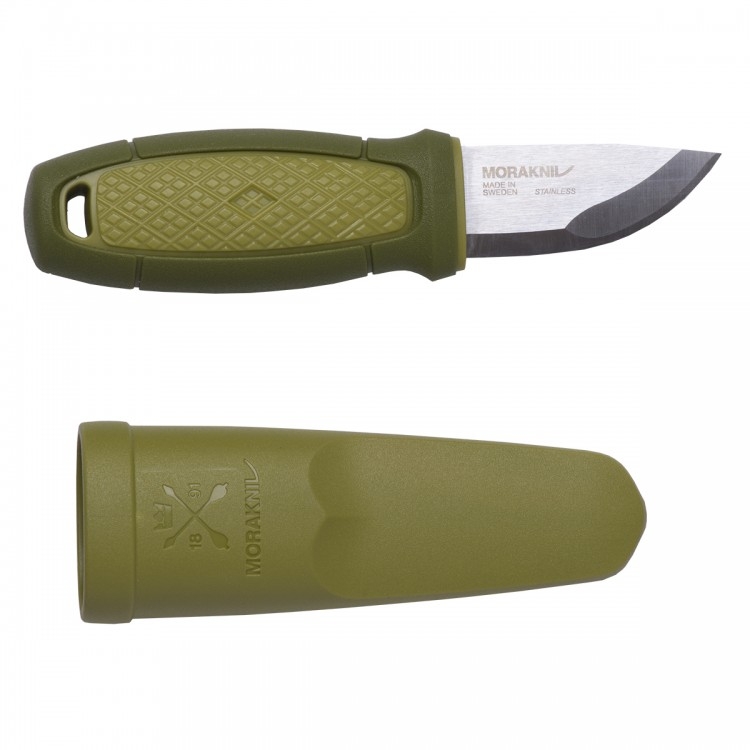 Нож Morakniv Eldris Green (нерж. сталь, ножны, 12651)