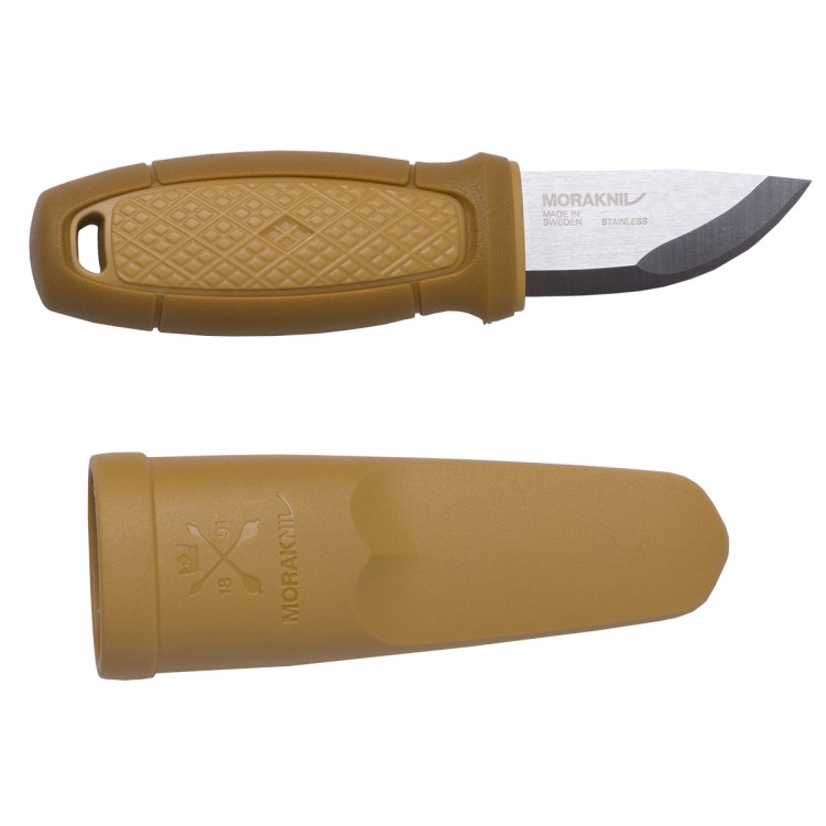 Нож Morakniv Eldris Yellow (нерж. сталь, ножны, 12650)