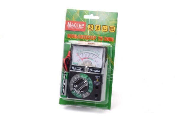 Мастер PROFESSIONAL YX-2000A мультитестер  стрелочный