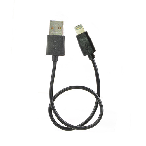 Кабель ROBITON P16 USB A - 8pin (AppleLightning), 0,3м чёрный