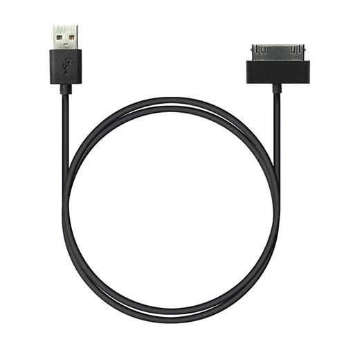 Кабель USB ROBITON P4-iphone4/1m/Charge&Sync, 1м черный PK1