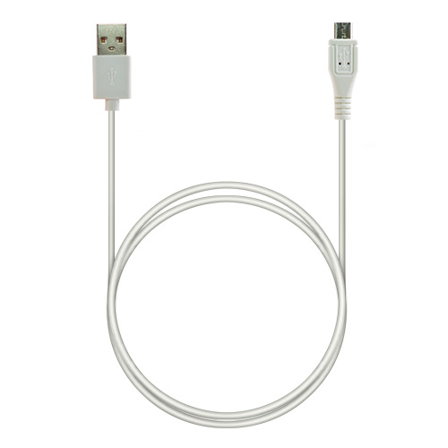 Кабель ROBITON P5 USB A - Micro-USB, Charge&Sync, 1м белый PH1
