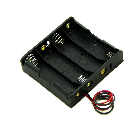AAx4 Батарейный отсек (держатель батарей) тип 1