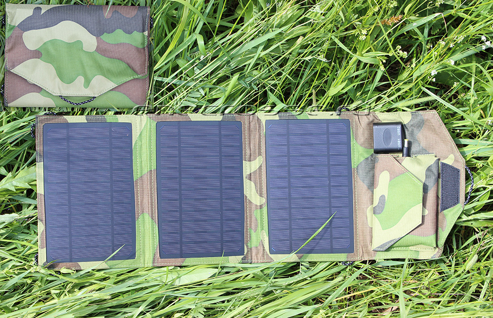 Солнечная батарея 10W 12V (army camo)