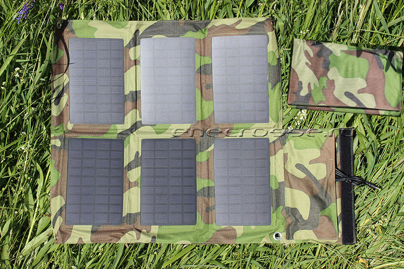 Солнечная батарея 21W 12V (army camo)
