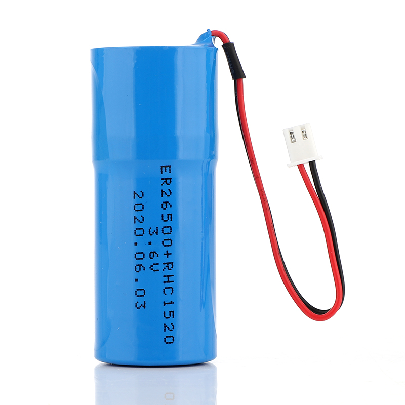 Батарейка литиевая с разъемом XH2.54 ER26500+RHC1530 3,6V