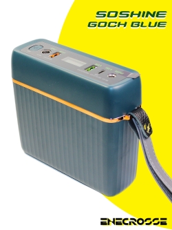 Портативная зарядная станция Soshine GOCH Blue (36 Ач)