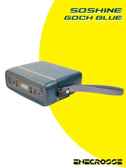 Портативная зарядная станция Soshine GOCH Blue (36 Ач)