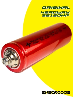 Аккумулятор Headway 38120HP LiFePO4 8000 mAh 3.2V (40/120 A, 134 мм)