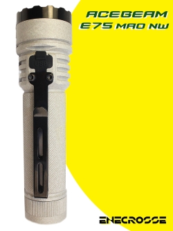 Acebeam E75 5000K MAO (УЦЕНКА, 4хNichia 519A-V1 High CRI90, 1x21700, 3000lm, 210m)