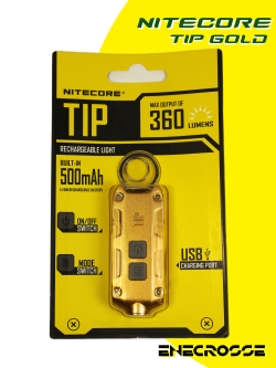 Nitecore TIP gold (XP-G2, 360lm, 74m)