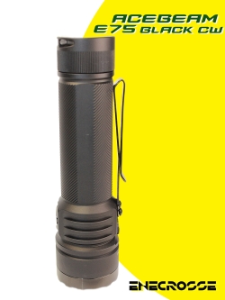 Acebeam E75 6500K Black (1x21700, 4500lm, 260m)