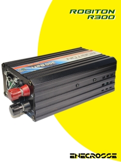 Автомобильный инвертор ROBITON R300 (300W, 12V-220V, БЕЗ УПАКОВКИ)