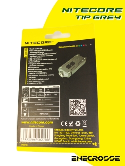 Nitecore TIP grey (XP-G2, 360lm, 74m)