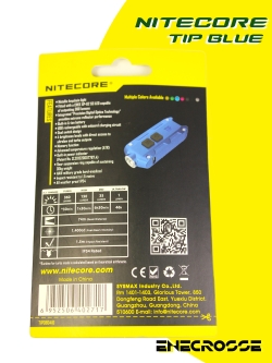 Nitecore TIP blue (XP-G2, 360lm, 74m)