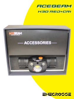 Фонарь Acebeam H30 Red+CRI 5000K (ЗУ, 3x LED, 1x21700, 4000 лм, 171 м)