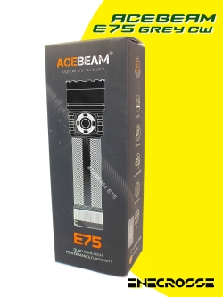 Acebeam E75 6500K Grey (1x21700, 4500lm, 260m)