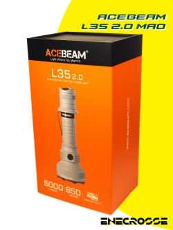 Acebeam L35 2.0 MAO XHP70.3 6500K (1x21700, 5000lm, 650m)