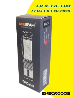 Фонарь EDC Acebeam TAC AA Black (1хNichia 519A-V1 5000K High CRI90, 1xAA/14500, 750 лм, 200 м)