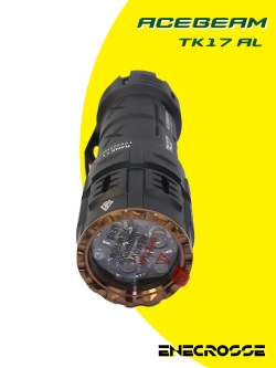 Фонарь Acebeam TK17 AL (1x18350, 3xNichia 219C, 1400 лм, 184 м)
