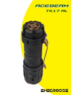 Фонарь Acebeam TK17 AL (1x18350, 3xNichia 219C, 1400 лм, 184 м)