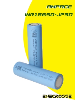 Аккумулятор Li-Ion 36/56A Ampace INR18650-JP30 (18,2x65,1 мм, 3,5 мОм, 2930 мАч, 3,6/4,2 В)