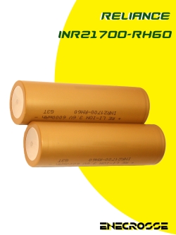 Аккумулятор Li-Ion 20A Reliance INR21700-RH60 (21x71 мм, 6,5 мОм, 5780 мАч, 3,6/4,2 В)