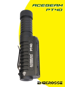 Фонарь Acebeam PT40 (6xNICHIA 219C CRI≥90, 2400 лм, 166 м)