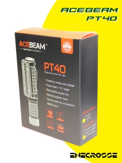 Фонарь Acebeam PT40 (6xNICHIA 219C CRI≥90, 2400 лм, 166 м)
