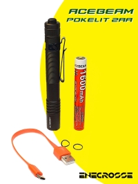 Фонарь Acebeam Pokelit 2AA Black