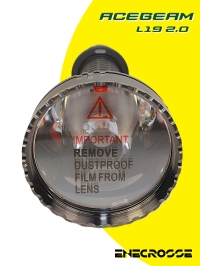 Фонарь Acebeam L19 2.0 White LED (1xLuminus SFT-40 HI, 1x21700, 2200 лм, 1083 м)