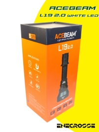 Фонарь Acebeam L19 2.0 White LED (1xOsram KW CULPM1.TG, 1x21700, 1650 лм, 1300 м)