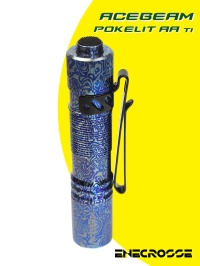Фонарь Acebeam Pokelit AA Ti (1xNichia 519A 5000K CRI90, 1xAA/14500, 500lm, 80m)
