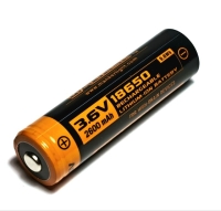 Аккумулятор Li-Ion высокотоковый Manker 18650 (длина 67 мм, 3,6/4,2 В, 20 А, 2600 мАч)