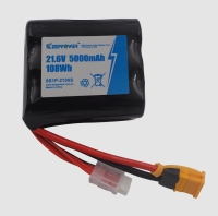 Аккумулятор для FPV 21,6 В 5 Ач KeepPower 6S1P-2150S (INR21700-50S, XT60H-F, XH-7P)