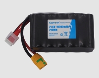 Аккумулятор для FPV 21,6 В 10 Ач KeepPower 6S2P-2150S (INR21700-50S, XT90-S, XH-7P)