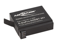 Ansmann 1400-0066 AHDBT 401 (аналог GoPro AHDBT-401)