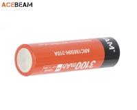 Аккумулятор Li-Ion высокотоковый Acebeam ARC18650H-310A (длина 70 мм, 3,7/4,2 В, 15 А, 3100 мАч, 25 мОм)