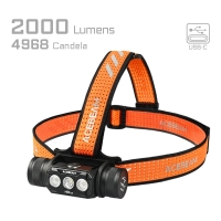 Acebeam H50 2.0 (3xLuminus SST20 5000K, 1x18650, 2000lm, 141m)
