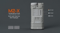 Acebeam Terminator M2-X 5000K Green (3хNichia 519A High CRI90, 1x18650, 2000/900lm, 164/500m)