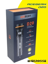 Фонарь Acebeam D20 (1x21700/20700/18650, 1хCREE XHP35 6500K, 2700 лм, 296 м)
