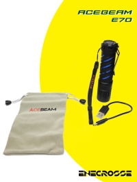 Фонарь Acebeam E70 5000K (1xXHP70.2 LED, 1x21700, 4600 лм, 240 м, БЕЗ АККУМУЛЯТОРА)