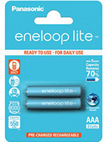 Eneloop Lite BK-4LCCE/2BE, 2 шт в блистере (AAA, 600 mAh)