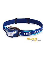 Налобный фонарь Fenix HL26R Blue (ЗУ, Li-Po 1600mAh/встр, 450lm, 100m)
