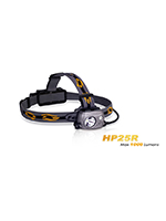 Налобный фонарь Fenix HP25R (ЗУ, 1x18650, XM-L2 U2+XP-G2 R5, 1000lm, 187m)